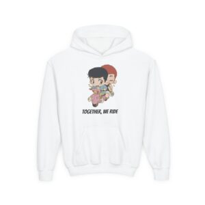 Togerther,We ride – Chibi Youth Heavy Blend Hoodie
