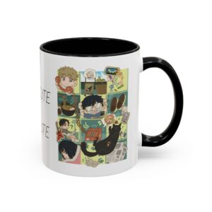 Drink Cute, Feel Cute – Chibi Accent Coffee Mug