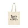 Snack, Game, Nap – Repeat – Chibi Cotton Canvas Tote Bag 3 12729851724134490417 2048