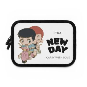 A New Day – Carry with Love Chibi Laptop Sleeve