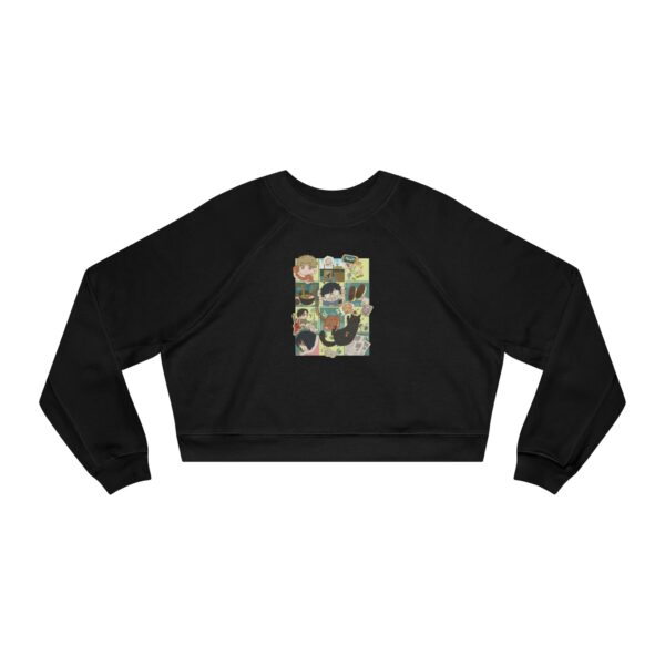 Gaming Time – Chibi Women's Cropped Fleece Pullover 1 16843102406204836430 2048