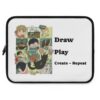 Draw, Play, Create – Repeat – Chibi Laptop Sleeve 14 2243079097746107206 2048 1