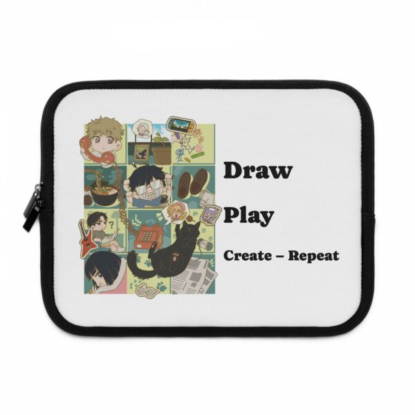 Draw, Play, Create – Repeat – Chibi Laptop Sleeve 1 6803214791904928964 2048 1
