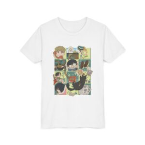 Sleepy Cat – Chibi Youth Short Sleeve Tee