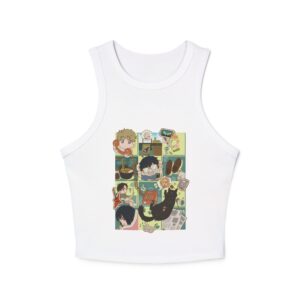 Gaming Time – Chibi Women's Micro Rib Racer Tank Top
