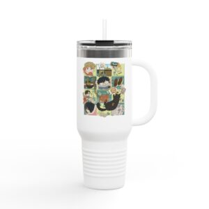 Drink Cute, Feel Cute – Chibi Insulated Travel Mug