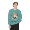 Volume Down – Dreams Up – Chibi Unisex Garment-Dyed Sweatshirt 22 13404628627036910456 2048