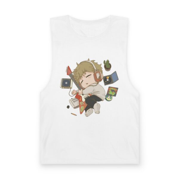 Soft Tunes – Chibi Unisex Cutoff Tank Top 1 13571800133740787139 2048