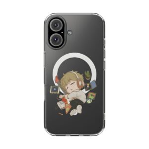 Dreaming in Lo-Fi – Chibi Magnetic Clear Impact-Resistant Case