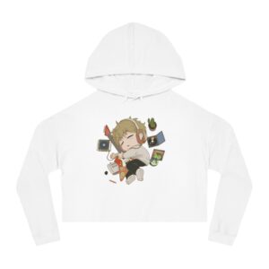 Dream Concert Mode – Chibi  Cropped Hooded Sweatshirt