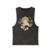 Soft Tunes – Chibi Unisex Stonewash Tank Top 2 17671378648897647945 2048
