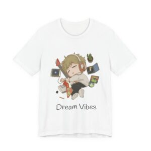 Dream Vibes – Chibi Unisex Jersey Short Sleeve Tee