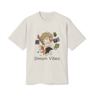 Dream Vibes – Chibi Unisex Heavy Faded Tee