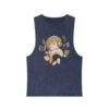 Soft Tunes – Chibi Unisex Stonewash Tank Top 11 3174207300945726630 2048