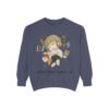Volume Down – Dreams Up – Chibi Unisex Garment-Dyed Sweatshirt 29 3341839493427820358 2048