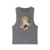 Soft Tunes – Chibi Unisex Stonewash Tank Top 8 6264909076470376561 2048