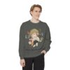 Volume Down – Dreams Up – Chibi Unisex Garment-Dyed Sweatshirt 13 8277439361030181939 2048