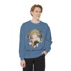 Volume Down – Dreams Up – Chibi Unisex Garment-Dyed Sweatshirt 28 8666681566403206428 2048