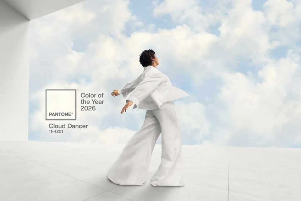 Cloud Dancer , Pantone’s Color of the Year 2026: The Soft White of Balance, Emotion & New Beginnings 1 image
